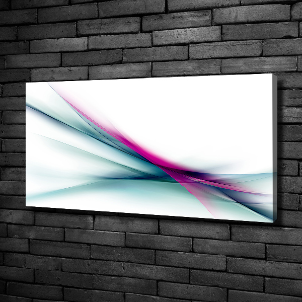 Foto op canvas Abstracte golven