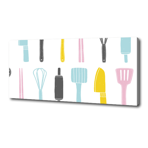 Schilderij op canvas Keukengerei