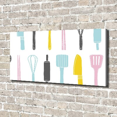 Schilderij op canvas Keukengerei