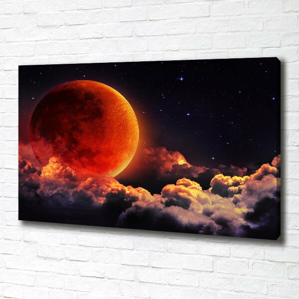 Foto op canvas Maansverduistering