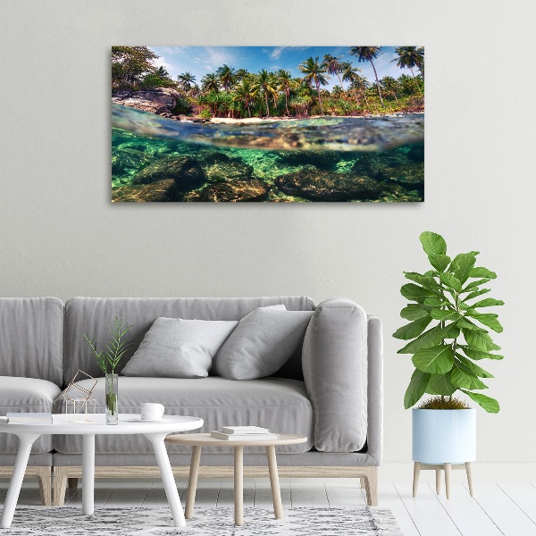 Foto op canvas Tropisch strand
