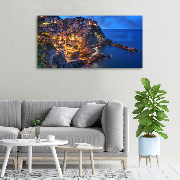 Canvas schilderij Manarola Italië