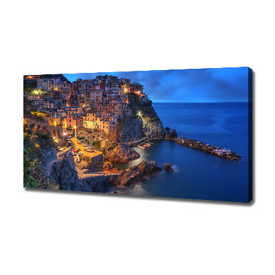 Canvas schilderij Manarola Italië