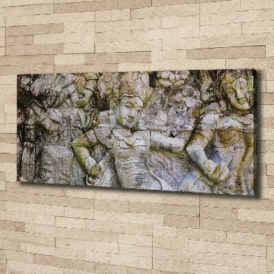 Foto obraz na płótnie Kamienna rzeźba