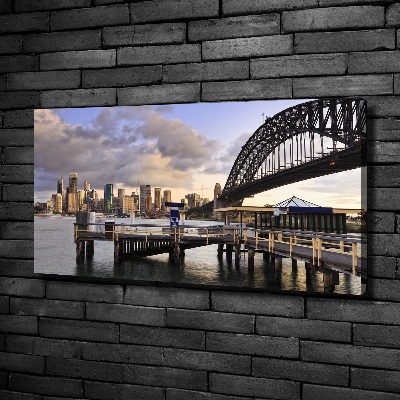Foto canvas Sydney Bridge