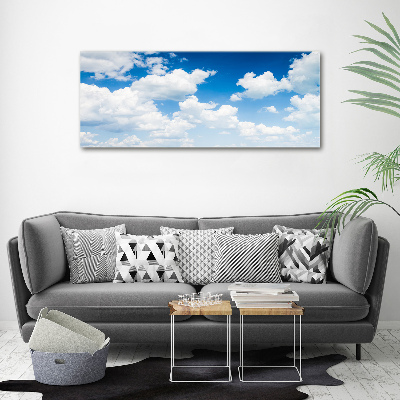 Schilderij op canvas Wolken aan de hemel