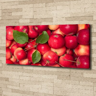 Foto op canvas Rode appels