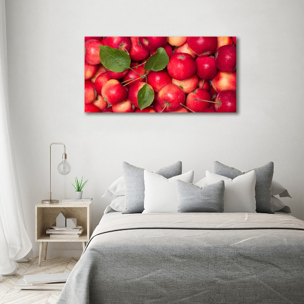 Foto op canvas Rode appels