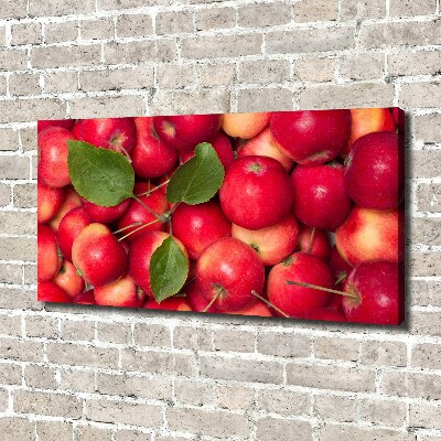 Foto op canvas Rode appels