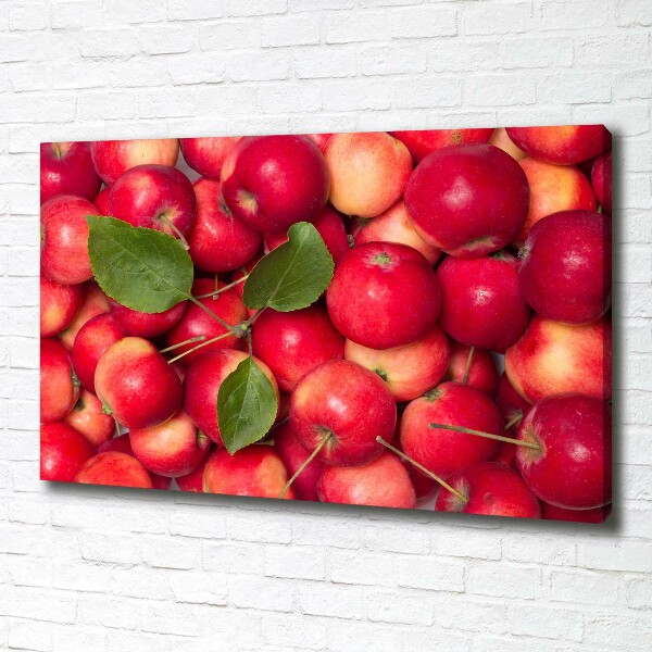Foto op canvas Rode appels