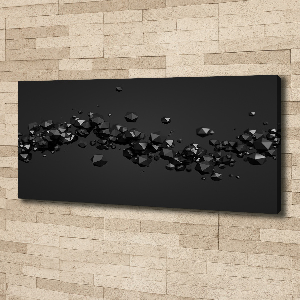 Canvas schilderij 3D-abstractie
