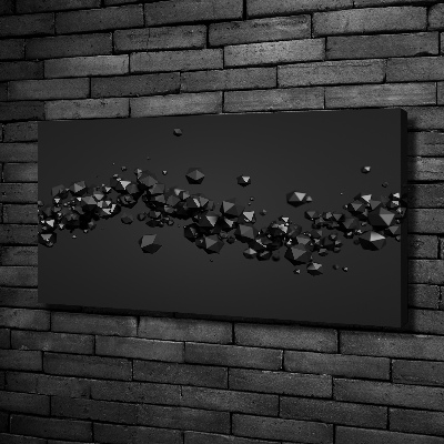 Canvas schilderij 3D-abstractie