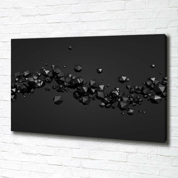 Canvas schilderij 3D-abstractie