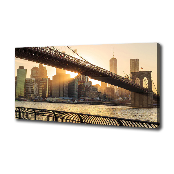 Foto op canvas Brooklynbrug