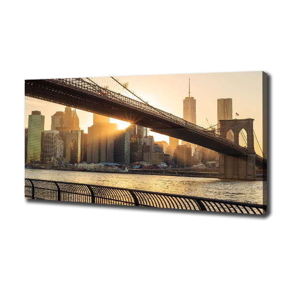 Foto op canvas Brooklynbrug