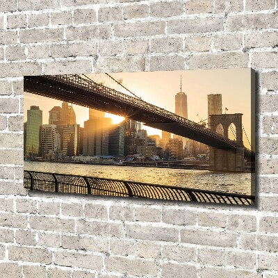 Foto op canvas Brooklynbrug