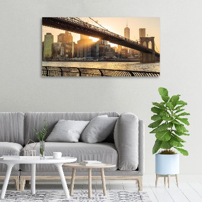 Foto op canvas Brooklynbrug
