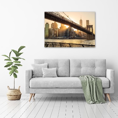 Foto op canvas Brooklynbrug