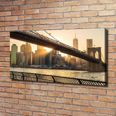Foto op canvas Brooklynbrug