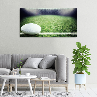 Foto canvas Rugbybal