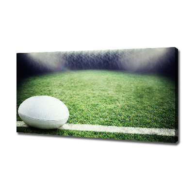 Foto canvas Rugbybal