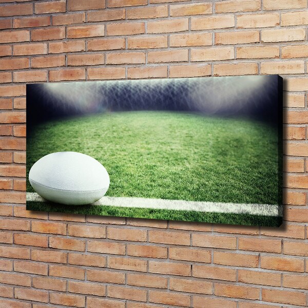 Foto canvas Rugbybal