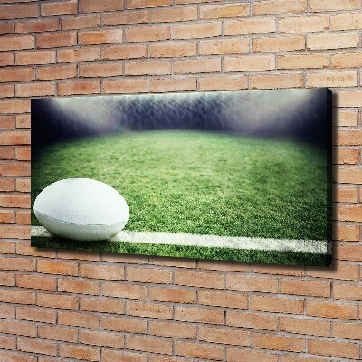 Foto canvas Rugbybal