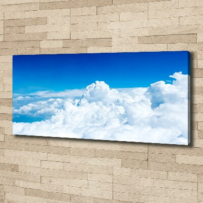Foto op canvas Wolken vanuit vogelperspectief