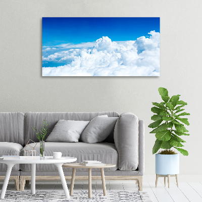 Foto op canvas Wolken vanuit vogelperspectief