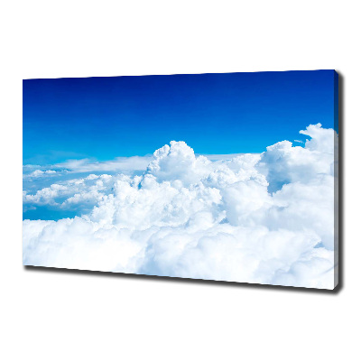 Foto op canvas Wolken vanuit vogelperspectief