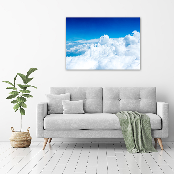 Foto op canvas Wolken vanuit vogelperspectief