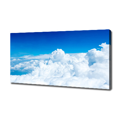 Foto op canvas Wolken vanuit vogelperspectief