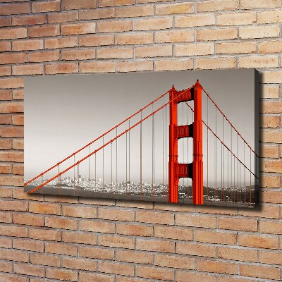 Canvas schilderij San Francisco-brug