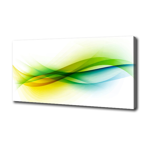 Canvas foto Abstracte golven