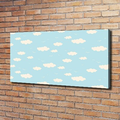 Foto op canvas Wolken
