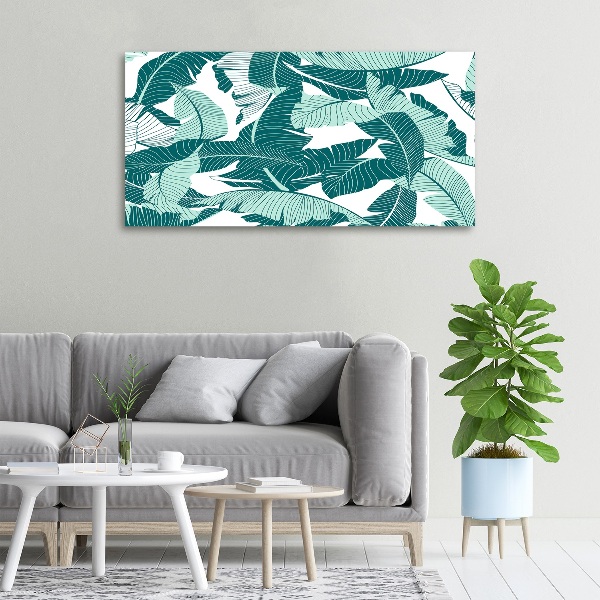 Canvas schilderij Palmbomen