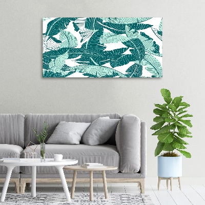 Canvas schilderij Palmbomen