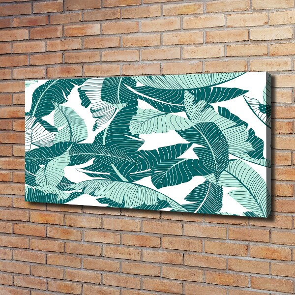 Canvas schilderij Palmbomen