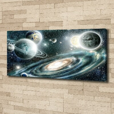 Canvas foto Zonnestelsel