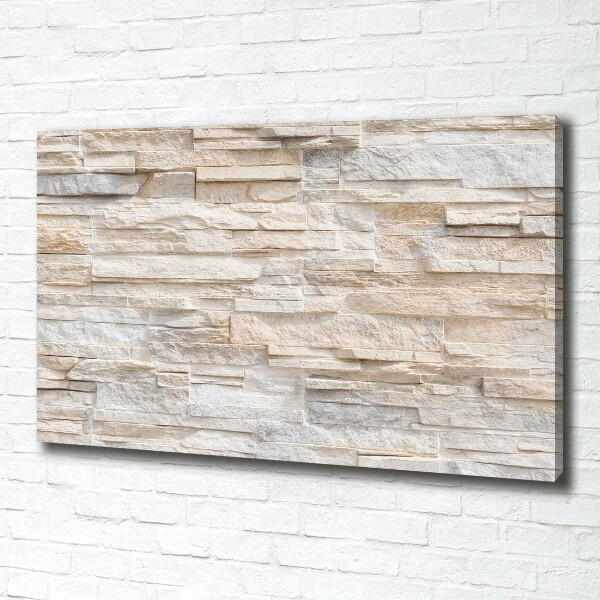 Schilderij op canvas Bakstenen muur