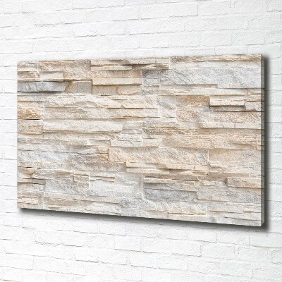 Schilderij op canvas Bakstenen muur