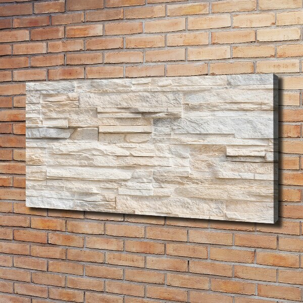 Schilderij op canvas Bakstenen muur