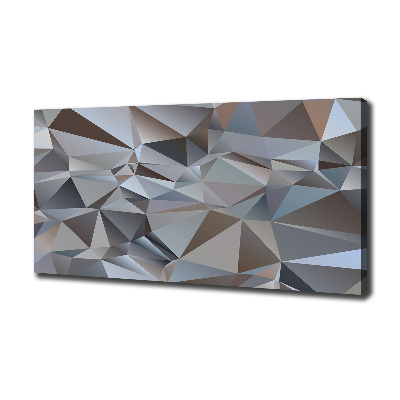 Canvas foto Abstracte driehoeken