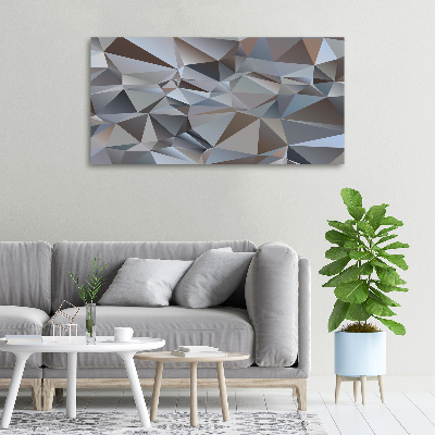 Canvas foto Abstracte driehoeken