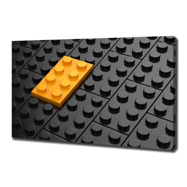 Canvas foto Lego