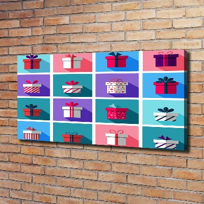 Foto canvas Cadeaus