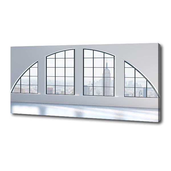 Canvas schilderij Ruim interieur