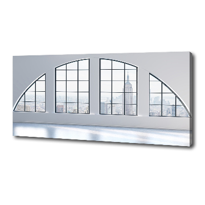 Canvas schilderij Ruim interieur