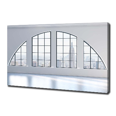 Canvas schilderij Ruim interieur