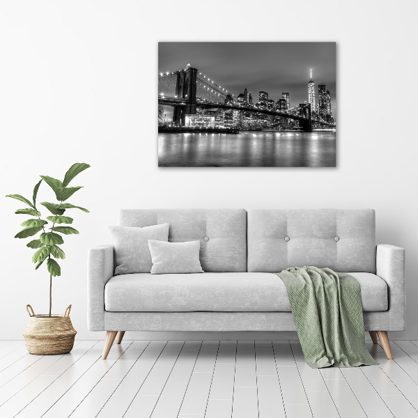 Foto canvas Brooklynbrug